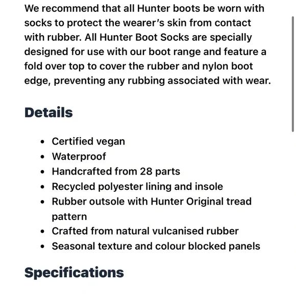 Hunter Erosion specialist edition NIB SIZE 9 - Picture 11 of 14